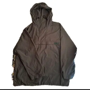 캘빈 클라인 다크 브라운 후드 부착 자켓