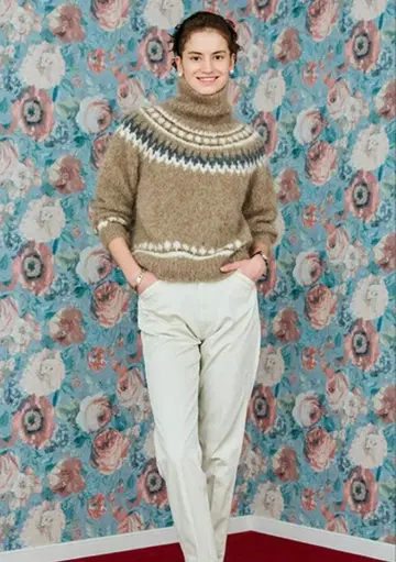 THE SHINZONE 신존 노르딕 스웨터