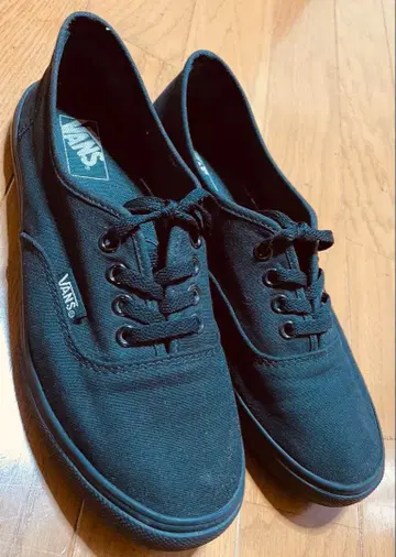 VANS AUTHENTIC 반스 오센틱 블랙 24.5cm