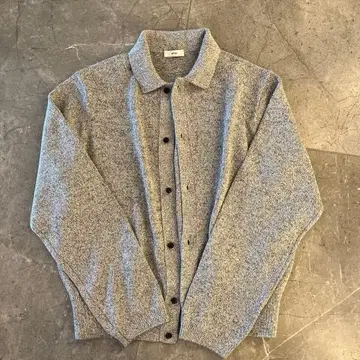 ATON 그레이 긴팔 가디건 02