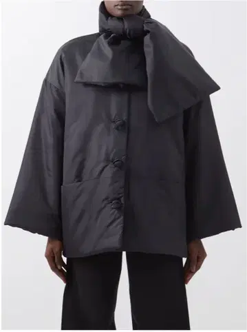 TOTEME 패디드 스카프 자켓