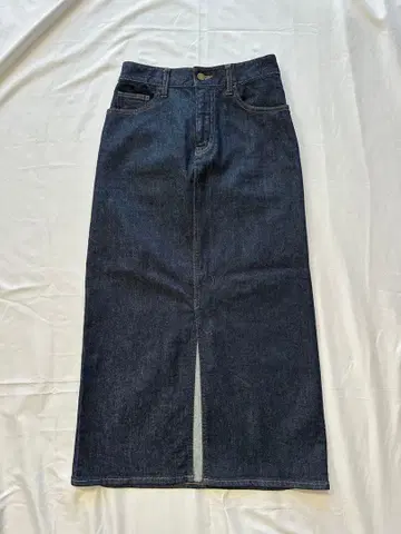 [ theory ] 데님 타이트 롱 스커트