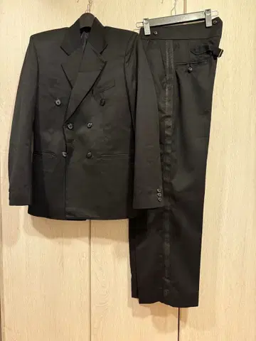 블랙 테일러드 자켓 슬랙스 포함