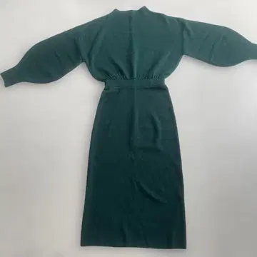 AZUL BY MOUSSY 다크 그린 니트 원피스 긴팔