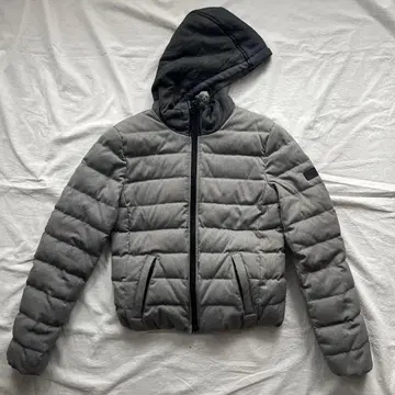 [ Armani Exchange ] 아르마니 그레이 다운 자켓 XS