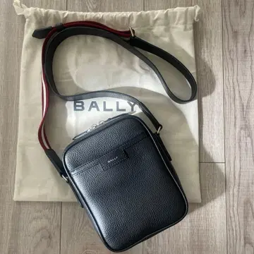 BALLY 블랙 가죽 숄더백