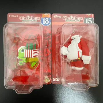 2025 디즈니 크리스마스 오너먼트 HAPPY 복권 마이크 베이맥스