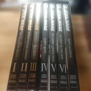 STAR WARS DVD 세트 스타 워즈
