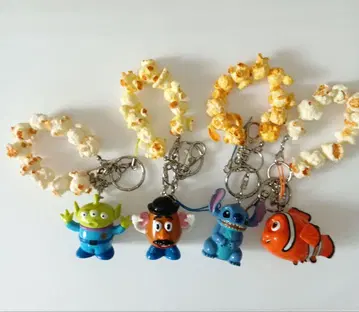 디즈니 팝콘 키링