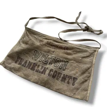 Riding High 빈티지 에이프런 백 린넨 WILTON