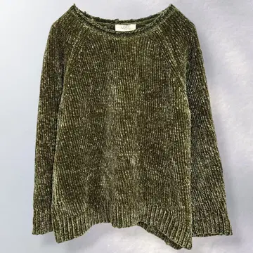 로프트 LOFT 벨로아 긴팔 니트 캐주얼 심플 스타일리쉬 [ a983