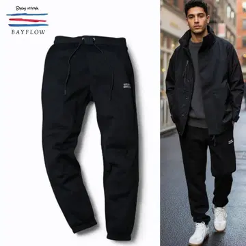 BAYFLOW 플리스 조거 팬츠 L 베이플로우