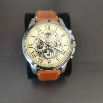 FOSSIL 자동 와인딩 스켈레톤 손목시계