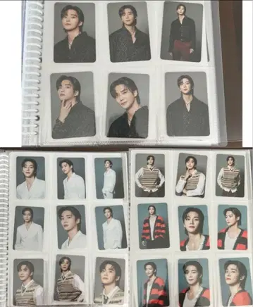 로운 달력 트레이딩 카드 24장 컴프