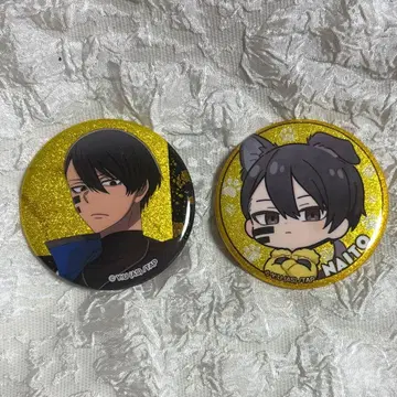 도겐안키 무타노 무진 로손 캔뱃지 2개 세트