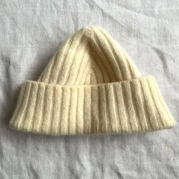 미사용 GILBERT WILSON 니트 모자 램스울 스코틀랜드제