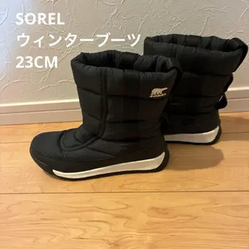 SOREL 윈터 부츠 23cm 여성용 블랙