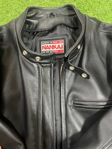 새상품급 NANKAI 난카이 싱글 라이더 가죽 자켓 싱글 가죽 LL