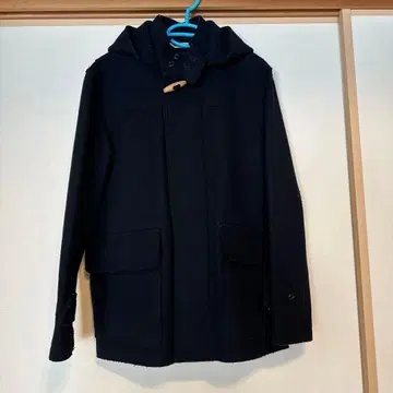 [ 클리닝 완료 ] BARACUTA 더플 코트 블랙