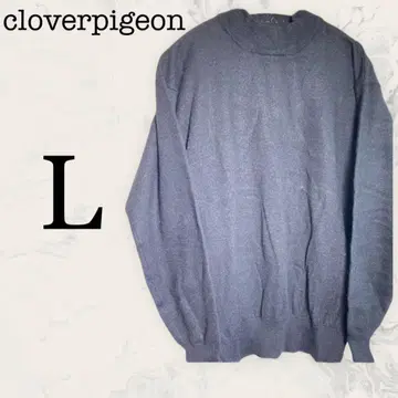 [ cloverpigeon ] 클로버피죤 울 니트 L 긴팔 오버