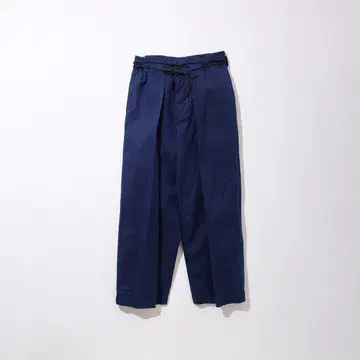kuon 내추럴 다이드 하카마 팬츠