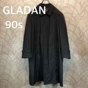그라단 GLADAN 90s 스텐카라 코트 블랙 롱 코트 R