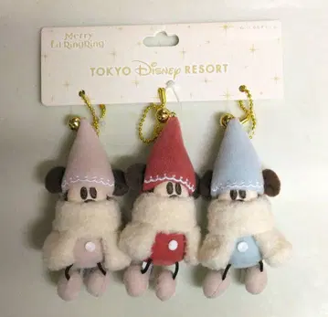 디즈니 릴린린 봉제 인형 참 세트