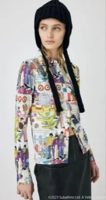 MOUSSY YELLOW SUBMARINE 셔츠