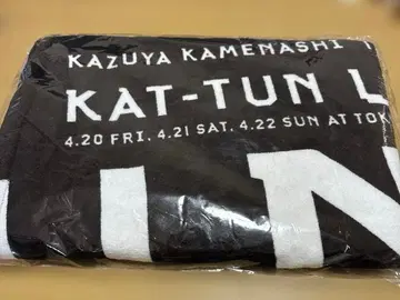 KAT-TUN 라이브 투어 굿즈 타월