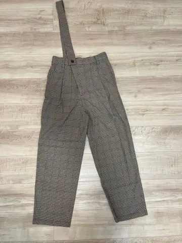 저널 스탠다드 체크 팬츠 38