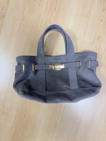 시타 바란티카 금장 장식 별주 울트라 스웨이드 미니 토트백 새상품 미사용