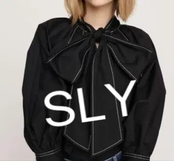 SLY 2WAY 볼륨 블라우스