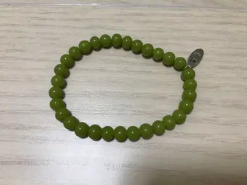 미사용에 가까운 원더풀 월드 팔찌 그린 계열