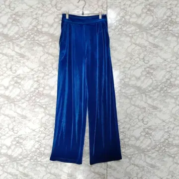 MAISONSPECIAL 캐주얼 팬츠 벨로아 원단 허리밴딩 36