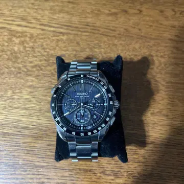 SEIKO 크로노그래프 손목시계 스테인리스