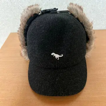 멜톤 다이너소어 사이드 업 캡 블랙