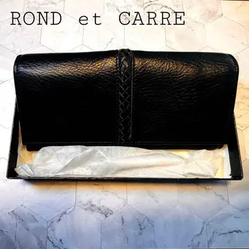 [ 미사용품 ] ROND et CARRE 롱에카레 장지갑