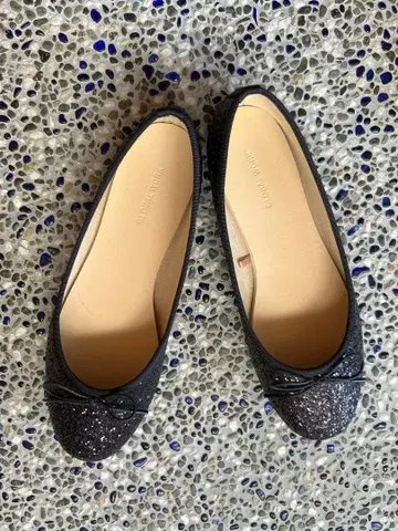 [ global work ]  발수 발레/135873 블랙 글리터