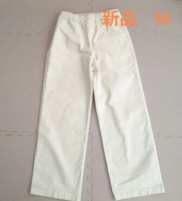 [ 새상품 ] 무인양품 스트레치 코듀로이 이지 스트레이트 팬츠 아이보리