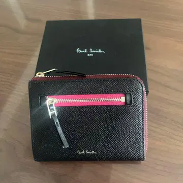 Paul Smith 지갑 블랙/핑크