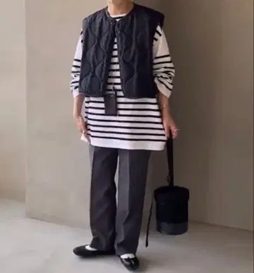 더 신존 크라이슬러 팬츠 그레이