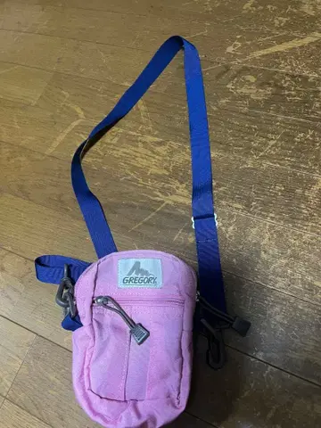 GREGORY 그레고리 숄더백 핑크 S 사이즈 파우치