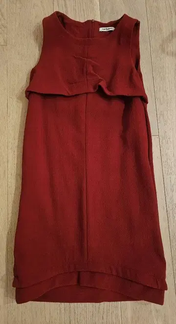 cacharel 울 혼방 원피스 34 사이즈 레드