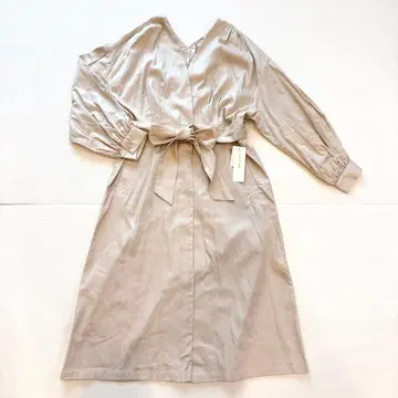 [택 포함] mysty woman 노카라 개더 슬리브 원피스 코트