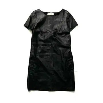 오트담ottod'Ame 가죽 원피스 소가죽 38 사이즈 이탈리아제