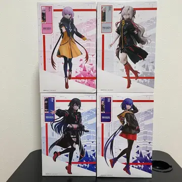 카미츠바키시 건설 중. 1/7 스케일 피규어 4체 세트 묶음 판매