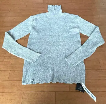 택 포함 BEAUTY & YOUTH 그레이 터틀넥 스웨터