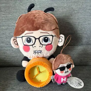히카킨 봉제 인형 알람 시계 음성 포함 마스코트
