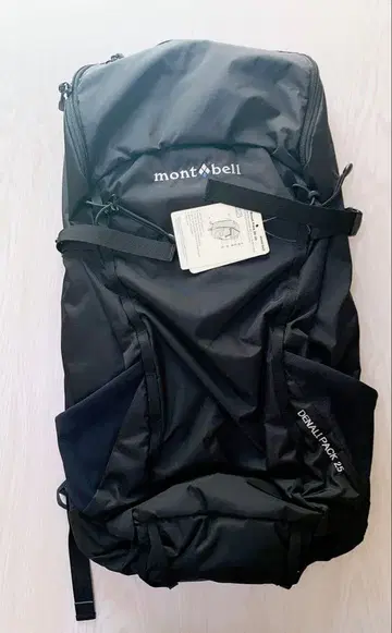 새상품 몽벨 디나리팩 25 블랙 133127 데이팩