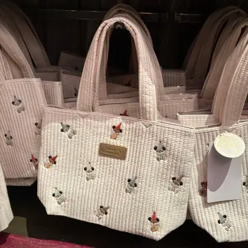 크리스마스 리루린린 토트백 디즈니